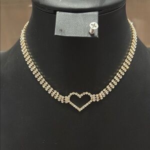 Elegant Gold Heart Necklace